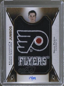 2017 Black Diamond Gold Alternate Logo /99 Nolan Patrick RPA Jumbo Patch Auto RC - Picture 1 of 4