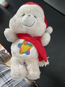 Seltene Care Bears True Heart Bär Weihnachten Happy Holidays Carlton Karten - Bild 1 von 4