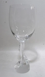 Vtg Nambe Crystal Chill Water Goblet Glass Compare @ $250 Free Ship - Picture 1 of 8