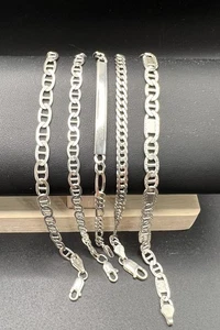 925 Sterling silver Jewelry lot bundle of 5 bracelets  - Picture 1 of 11
