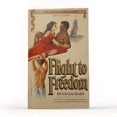 FLIGHT TO FREEDOM HUGH ZACHARY PAPERBACK 1981 1st Print Saga Of Sierra Leone  - Image 1 of 4