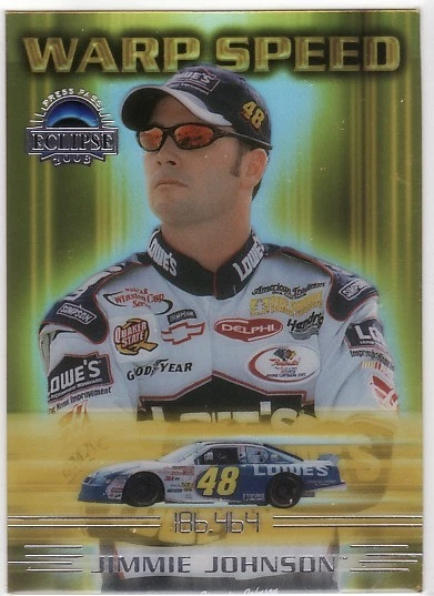 2003 Press Pass Eclipse - Warp Speed WS6 - Jimmie Johnson - Image 1 of 1