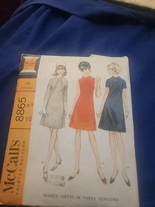 60s MCCALL'S PRINTED PATTERN #8865 UNCUT - Picture 1 of 5