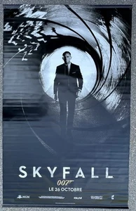 New “SKYFALL” 2012 Vinyl French Banner Movie Poster 59”x93” James Bond 007 - Picture 1 of 8
