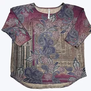 Leo & Nicole Women's Blouse Size Large Petite Super soft - Picture 1 of 9