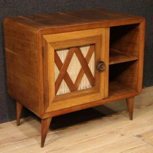 Mobiletto italiano comodino in legno stile Gio Ponti tavolino salotto XX secolo - Imagen 1 de 12