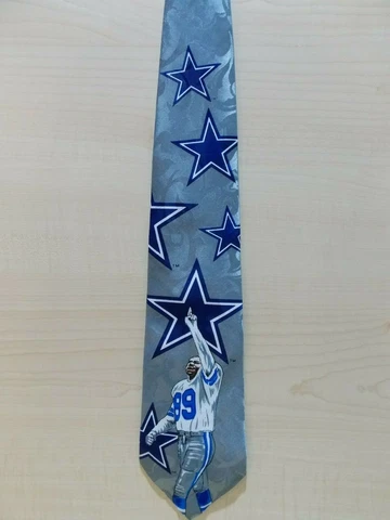 VINTAGE OFFICIAL DALLAS COWBOYS NECK TIE BILLY JOE DUPREE LOGO NFL FOOTBALL TEAM Cover