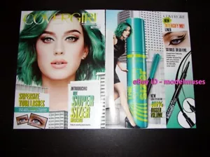 Revista Covergirl Cosmetics 2 páginas anuncio impreso 2015 Katy Perry - Imagen 1 de 1