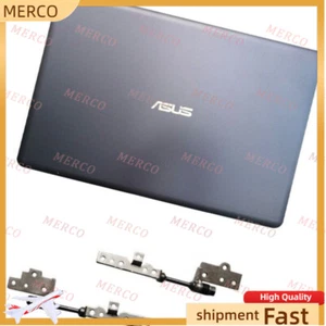 For Asus VivoBook S510 X510 X510U X510UA Gray LCD Back Cover+LCD Hinges(LR) NEW - Afbeelding 1 van 4