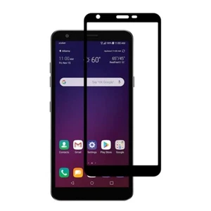 Protector de pantalla de vidrio templado para teléfono LG 2019 cobertura completa a prueba de roturas 9H - Imagen 1 de 10