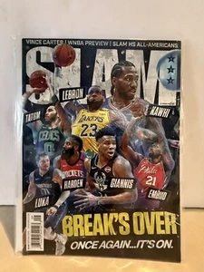 2022 Slam Magazine Lebron James Luka Doncic Angel Reese HS All American Tatum - Picture 1 of 6