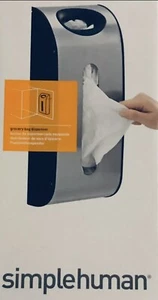 Simplehuman Acero Inoxidable Bolsa de Compras Soporte Montable en Pared Hogar Cocina NUEVO - Imagen 1 de 7
