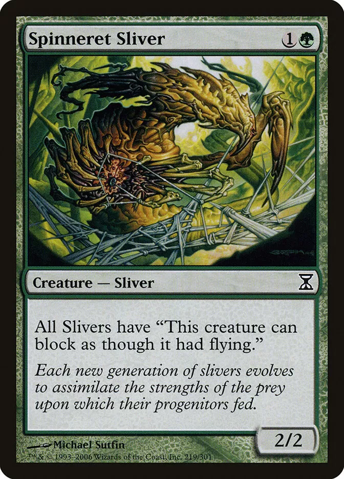 1x Spinneret Sliver - LP - Time Spiral - SPARROW MAGIC - Image 1 of 1