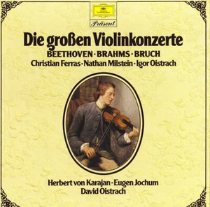 3LP Box BEETHOVEN BRAHMS BRUCH Violin Concertos FERRAS MILSTEIN OISTRAKH 2726521 - Picture 1 of 3