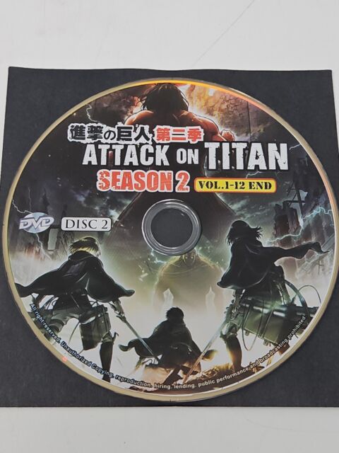 DVD Attack On Titan: Season 1-4 Complete Anime~With English Subtitles +FREE  GIFT