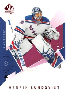2018-19 SP Authentic Limited Red #50 Henrik Lundqvist - Picture 1 of 2