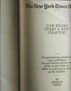 NEW YORK TIMES MAGAZINE JUNE 26, 2022 CAN BOOKS START A NEW CHAPTER ON THE COVER - Picture 1 of 1