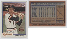 2016 Topps 65th Anniversary Buybacks Limited Red Johnnie LeMaster #1978-538