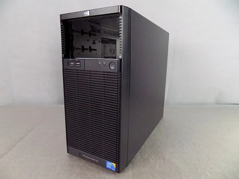 HP ProLiant ML110 G6 Server Tower Case Chassis Gehäuse Schwarz 2x5.25-Zoll - Bild 1 von 1