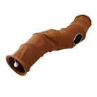 Collapsible Cat Tunnel Tube Pets Play Tubes Interactive Toy Indoor Outdoor