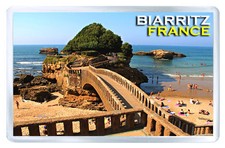 BIARRITZ FRANCE MOD4 FRIDGE MAGNET SOUVENIR IMAN NEVERA