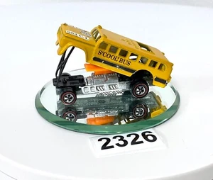 Hot Wheels Vintage 1971 Heavyweights Redline - S'COOL BUS - Mattel - Very Nice - Picture 1 of 9