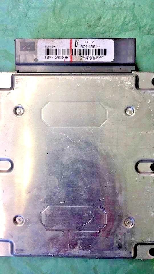 1999 Mazda 626 ecm ecu computer F8FF-12A650-BH  **Tested** - Image 1 of 1