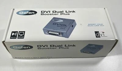 New Gefen DVI Dual Link Booster Plus Extender EXT-DVI-141DLBP-CO - Image 1 of 4