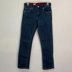 Levi's Boys Youth Jeans 14 511 Slim Flex Stretch Denim Blue Jeans Size 14 - Picture 1 of 9