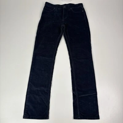 Pantalones de pana Patagonia para mujer 28 gris algodón orgánico elástico recto 28x31" Foto 1 de 4