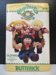 Butterick Muster 6828 Kohl Patch Kits Cowboy Cowgirl Kleidung Stiefel Holster - Bild 1 von 12