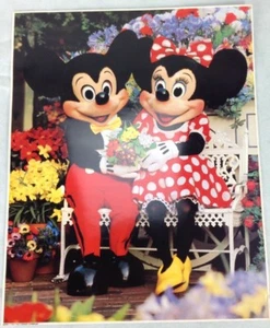 Print The Walt Disney Company Mickey & Minnie #4664 Disney Couple VTG Print - Picture 1 of 12