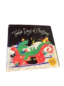 Twelve Days of Christmas by Woodleigh Mark Hubbard hardcover New 12 ornaments - Picture 1 of 12