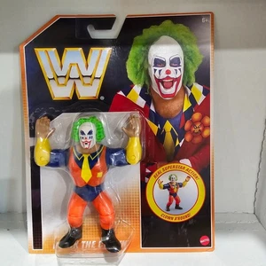 DOINK THE CLOWN Mattel Hasbro WWF WWE Retro Wrestling Figure [NEW *Bump/Creases] - Picture 1 of 5