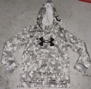 Under Armour Camo Hoodie Youth Size M NWT - Picture 1 of 3