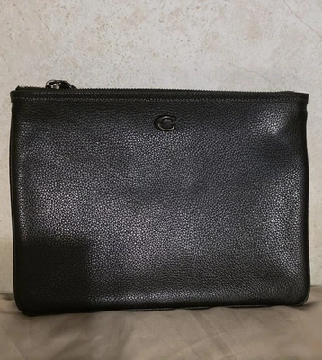 Bolsa Coach Essential 28 CJ868 negra nueva con etiquetas Foto 1 de 4