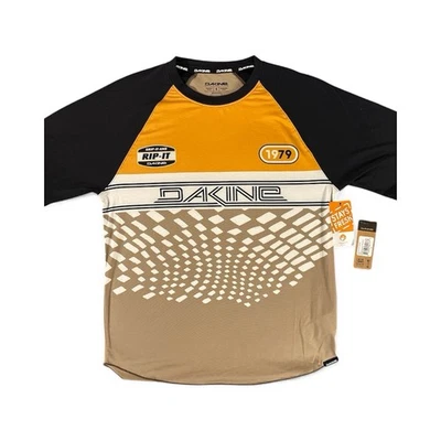 Camiseta masculina de ciclismo gráfica Dakine tamanho pequeno manga curta - Imagem 1 de 4