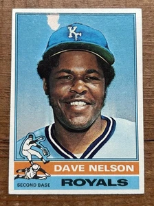 Dave Nelson 1976 Topps Karte #535 Kansas City Royals MLB  - Bild 1 von 2