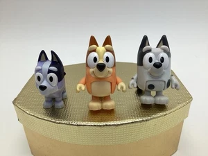 RARE Bluey- Socks Bingo and Muffin 'Cousins' Figure Toy Set Lot - Picture 1 of 4
