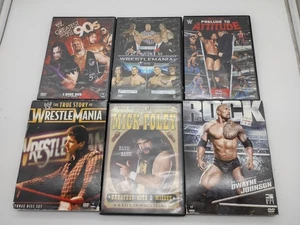 WWE Wrestling DVD LOT 2007 Wrestlemania 23 Attitude Era Rock Mick Foley Star 90s - Imagen 1 de 20