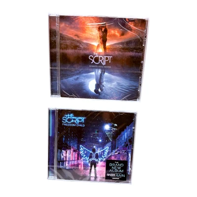 The Script ( NEW SEALED CD Bundle ) Freedom Child & Sunsets and Full Moons Foto 1 de 2