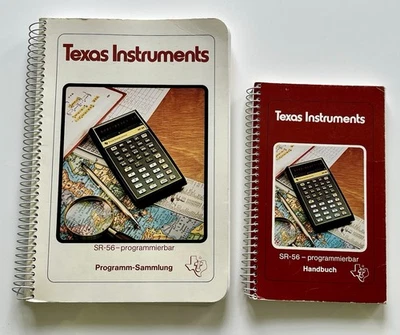 Originale Texas Instruments SR-56 Unterlagen – Programmsammlung & Handbuch - Bild 1 von 4