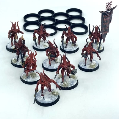 Bloodletters - Blades Of Khorne - Painted - Warhammer Age of Sigmar GW C7989 - Image 1 of 2