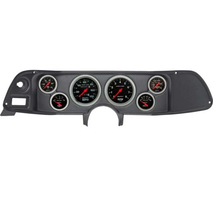 1970 - 1978 年 Camaro 6 规格设计师黑色仪表板套件物品 #:EK-33-857070-1 — 第 1/1 张图片