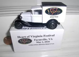 MATCHBOX 2010 MB38 HEART OF VIRGINIA MODEL A FORD NEU* - Bild 1 von 1