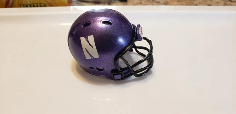 NORTHWESTERN WILDCATS BIG 10 #776 POCKET PRO HELMET RIDDELL Cover