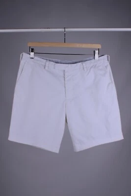 Pantalones Cortos Para Hombre FRED PERRY Clásicos De Colección Blanco Algodón Informales Chinos Talla 34 Foto 1 de 4
