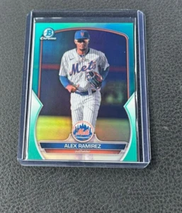 2023 Bowman Chrome ALEX RAMIREZ Aqua Refractor 110/125 - Picture 1 of 2