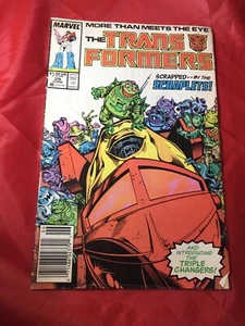 MARVEL UK COMICS ~ JUNE 29 ~ THE TRANSFORMERS SCRAPPED BY THE SCRAPLETS! 1987 - Picture 1 of 4