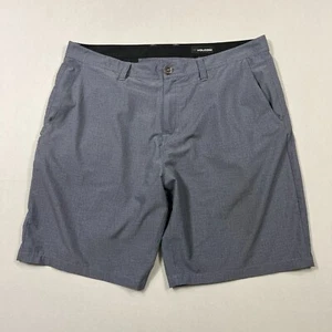 Volcom Grey Lightweight Chino Slim Casual Walk Shorts Tag W38" Actual Mens W40" - Picture 1 of 10